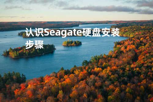 认识Seagate硬盘安装步骤